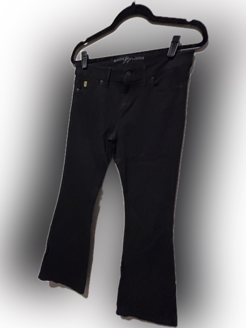Black Flare Second Yoga Jeans